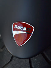 Load image into Gallery viewer, Badge Stickers for Helmet Tank Chrome Decals 4 pcs Fit Ducati 848 1099 998 999   trim