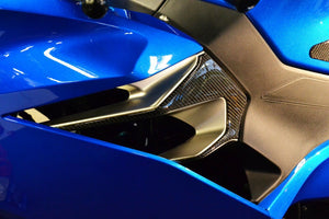 Fit Kawasaki Ninja 400 2018 Real CARBON FIBER sides air inlets trim kit