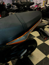 Load image into Gallery viewer, Fit Kawasaki Z125 Pro Dry CARBON FIBER tail hand grip panel trim kit inserts