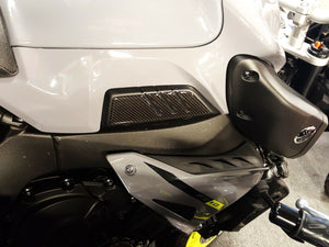 Fit Yamaha FZ10 MT-10 MT10 real carbon fiber sides knee grip Protector pad