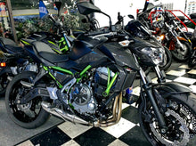 Load image into Gallery viewer, Real carbon fiber Fit Kawasaki Z650 HEAD light fairing Trim full KIT overlay