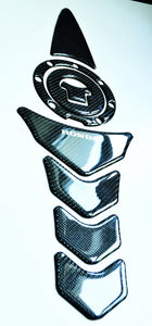 Honda CBR 1000R  Real Carbon Fiber tank Protector pad & fuel cap cover +trim