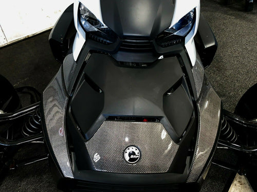 Fit Can-Am RYKER BRP 2019 Dry CARBON FIBER Front fairing Accent trim kit