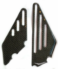 Load image into Gallery viewer, Real carbon fiber BOTH sides DRIVER FOOT PEG REST trim protector Ninja ZZR 1400