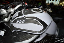 Load image into Gallery viewer, Real carbon fiber Fit Yamaha MT10 MT-10 FZ10 2018 gas cap tank cover pad Trim