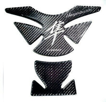 Load image into Gallery viewer, Carbon Fiber +Crome Tank Protector + Cap filler cover KIT fits Suzuki Hayabusa 1st generation