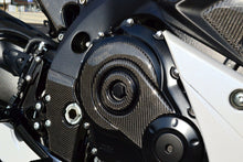 Load image into Gallery viewer, Real Carbon Fiber frame trim scratch protector pad fits Suzuki GSX-R 600
