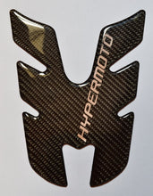 Load image into Gallery viewer, Ducati HYPERMOTARD 2013+ Authentic Carbon Fiber Tank Protector Pad Sticker Guard