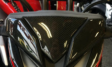 Load image into Gallery viewer, Real Carbon Fiber front light fairing trim fit Honda CB650F tank Protector pad