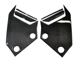 Fit Honda Grom 125 Real CARBON FIBER Side Air Duct Covers trim protector tank