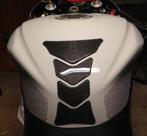 Carbon Fiber tank pad Protector +gas cap cover fits Yamaha YZF R1 R6 FZ1 FZ8