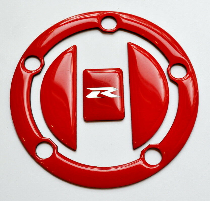 Red Glossy ABS Tank Cap Cover fits Suzuki Gixer GSX-R1000 GSXR 1000 GSX-R GSX R