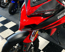 Load image into Gallery viewer, Fit Multistrada 1200 dry CARBON FIBER Head air inlets fairing overlay trim