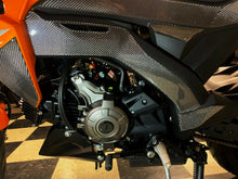 Load image into Gallery viewer, Fit Kawasaki Z125 Pro Real CARBON FIBER sides frame covers protector trim kit