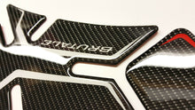 Load image into Gallery viewer, MV Agusta Brutale real carbon fiber tank Protector pad Decal Sticker trim guard