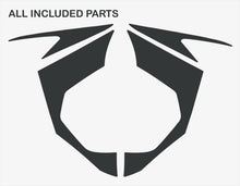 Load image into Gallery viewer, Fit Kawasaki Ninja 400 Real CARBON FIBER sides fairing blinker cover trim kit