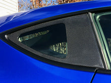 Load image into Gallery viewer, Real Carbon Fiber rear window glass overlay trim kit Fit Subaru BRZ Toyota 86