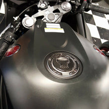 Load image into Gallery viewer, Fit Honda Grom 125 real CARBON FIBER Tank filler Cap Cover Sticker trim