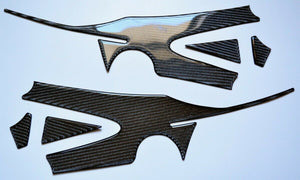 DUCATI Diavel strada AMG both sides Frame Trim Real Carbon Fiber pad protector