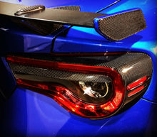 Load image into Gallery viewer, Real Carbon Fiber rear tail light trim kit Fit Subaru BRZ Toyota 86