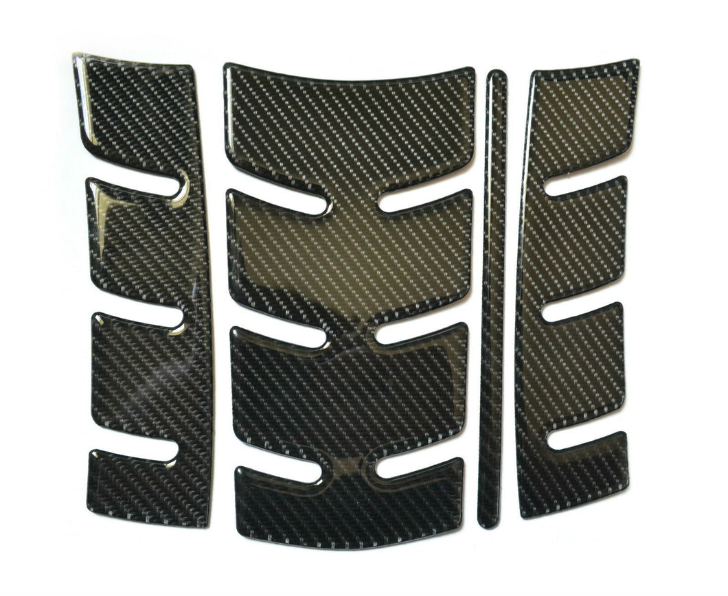 Real Carbon Fiber Tank Protector Pad Sticker with pads Fits K1200R K1300R