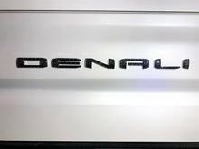 Load image into Gallery viewer, Dry Carbon Fiber Rear DENALI letters overlay trim kit Fit GMC Sierra 1500 Denali