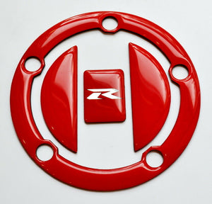 Red Glossy ABS Tank Cap Cover fits Suzuki Gixer GSX-R750 GSXR 750 GSX-R GSX R