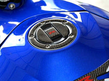 Load image into Gallery viewer, Suzuki REAL CARBON FIBER Tank Cap Filler Cover Sticker GSX-R600 GSXR 600 GSX-R