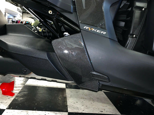 Fit Can-Am RYKER BRP 2019 CARBON FIBER Lower panels fairing protector trim kit