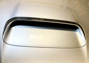 Real Carbon Fiber hood scoop vent overlay  Trim Fit Subaru WRX / sti 2015+