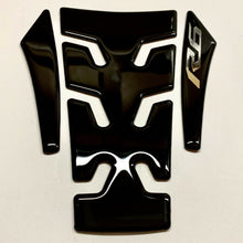 Load image into Gallery viewer, Fit Yamaha R6 YZF-R6 Piano Black tank Protector pad Decal Sticker trim