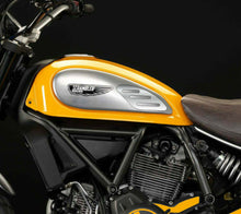 Load image into Gallery viewer, Ducati SCRAMBLER SCRATCHED Aluminum tank Knee grip pads Protector pad Sticker
