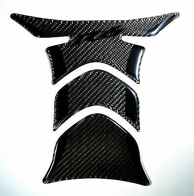 Stealth effect Real Carbon Fiber Motorcycle tank pad Decal fits Yamaha YZF R6
