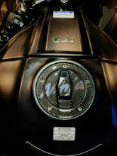 Load image into Gallery viewer, Dry Carbon fiber Gas Cap Tank Sticker fits Kawasaki Ninja H2R ZX10R H2 overlay