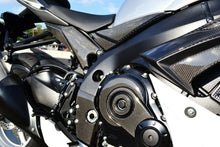 Load image into Gallery viewer, Real Carbon Fiber clutch &amp; generator covers trim protector fits Suzuki GSX-R 600