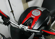 Load image into Gallery viewer, Fit Ducati Monster 696 Glossy Red tank dash trim panel cover pad protector