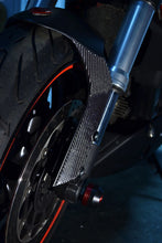 Load image into Gallery viewer, Fit Ducati Monster 696 796 1100 real carbon fiber Front Mudguard pad protector
