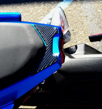 Load image into Gallery viewer, Fit Kawasaki Ninja 400 Real CARBON FIBER rear tail  light cover trim protector