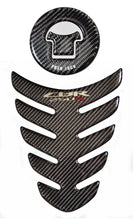 Load image into Gallery viewer, Honda CBR 250R Real Carbon Fiber tank Protector pad &amp; fuel cap cover trim guard