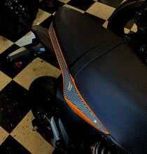 Load image into Gallery viewer, Fit Kawasaki Z125 Pro Dry CARBON FIBER tail hand grip panel trim kit inserts