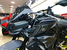 Load image into Gallery viewer, Fit Yamaha FZ10 MT-10 real carbon fiber sides fairings air inlets cover pad trim