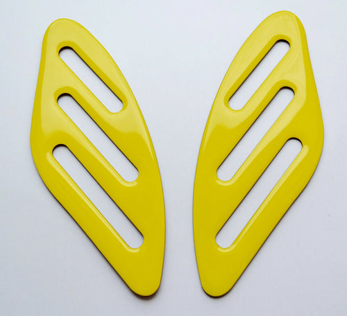 Fit Ducati SCRAMBLER YELLOW tank Knee grip pads Protector pad Decal Sticker trim