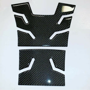 Real Carbon Fiber Tank Protector Pad Sticker with pads Fit BMW S1000XR 2015-2018