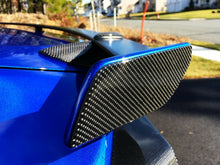Load image into Gallery viewer, Real Carbon Fiber rear wing spoiler trim kit Fit Subaru BRZ Toyota 86