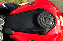 Load image into Gallery viewer, Fit Honda CBR1000RR  Real Carbon Fiber tank Protector pad &amp; fuel cap cover +trim