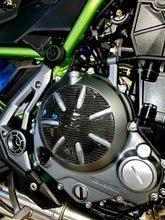 Load image into Gallery viewer, Real carbon fiber Fit Kawasaki Z650 engine clutch cover Trim KIT overlay