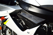 Load image into Gallery viewer, Real Carbon Fiber sides air inlets duct covers trim fit Suzuki GSX-R 600