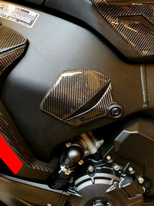 Fits Honda CBR1000RR 2018 real carbon fiber sides slider KIT protector trim