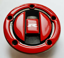 Load image into Gallery viewer, Red Glossy ABS Tank Cap Cover fits Suzuki Gixer GSX-R600 GSXR 600 GSX-R GSX R