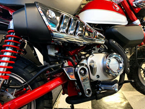Fit Honda Monkey 125  2019 Chrome mirror Foot Pedals PEG REST trim pads kit